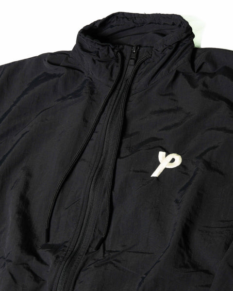 Emblem - Tracksuit Jacket - Black - Recycled