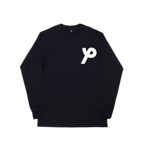 Emblem - Long Sleeve T-shirt - Black