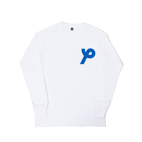 Emblem - Long Sleeve T-shirt - White